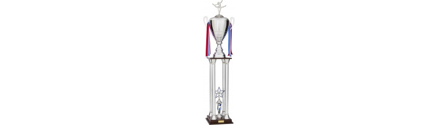 SHOW-STOPPING GYMNASTICS TOWER TROPHY AVAILABLE IN 3 SIZES